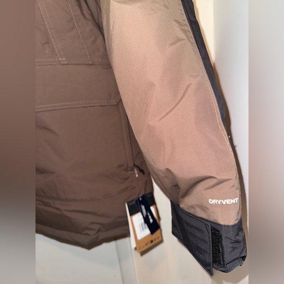 The North Face McMurdo DryVent Parka Men’s Size XL Smokey Brown/Black Fur Hood - Picture 7 of 12